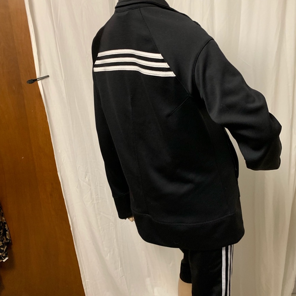 ADIDAS  3 STRIPED JACKET W/ THUMB HOLES, NWOT